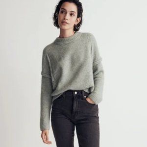 Madewell NWT Cable Havener Pullover Sweater Wool Blend